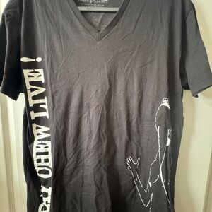 T SHIRT TV SHOW American Idol Ray Chew Live! Fashion By Francesca Black Tee XL